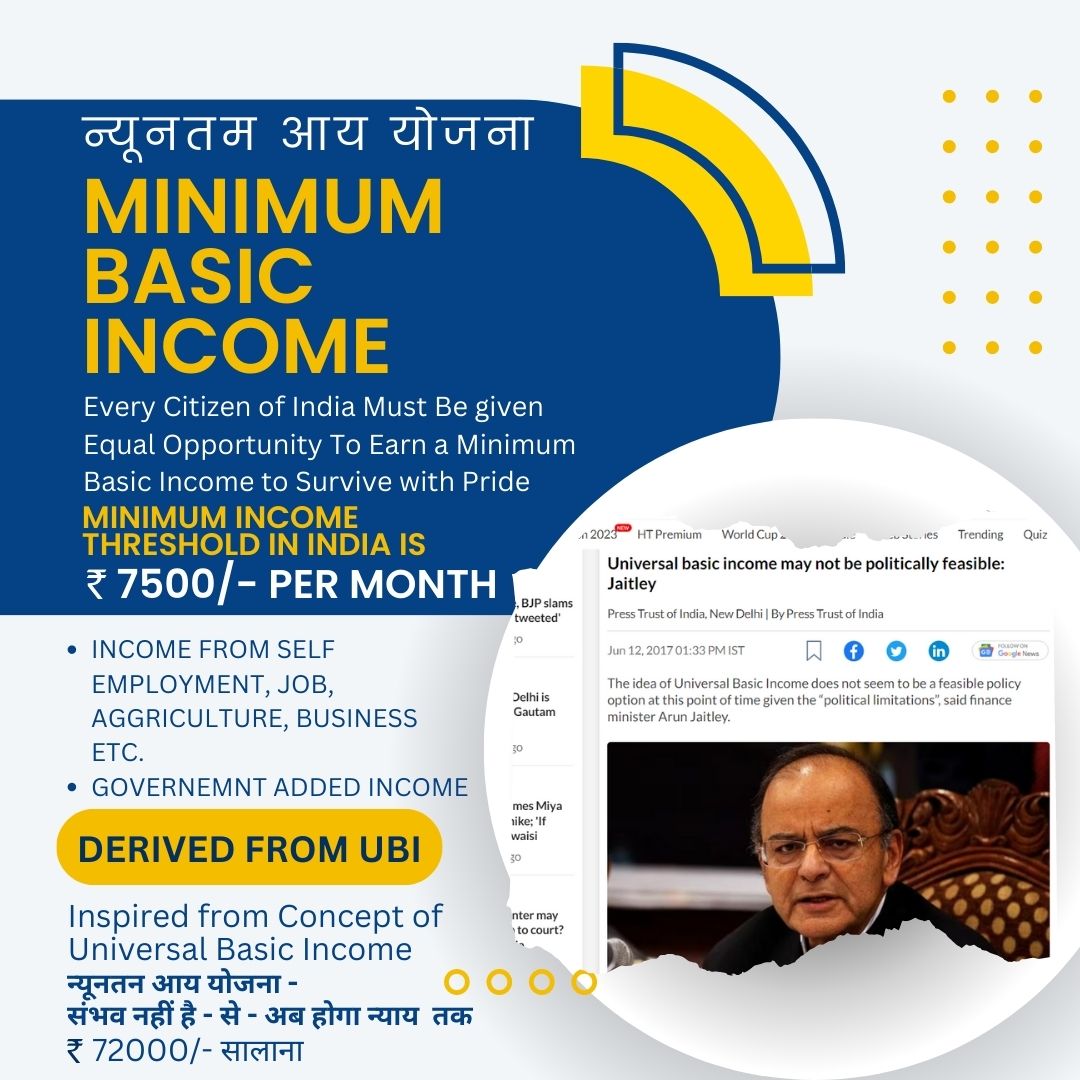 Minimum Basic Income (UBI)