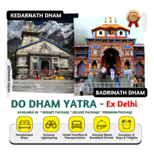 Badri Kedar Yatra – Ex Delhi: 7 Nights/8 Days